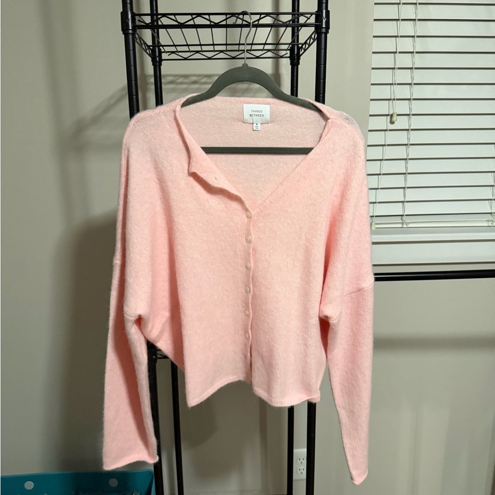 Things Between Pink Women's Cardigan